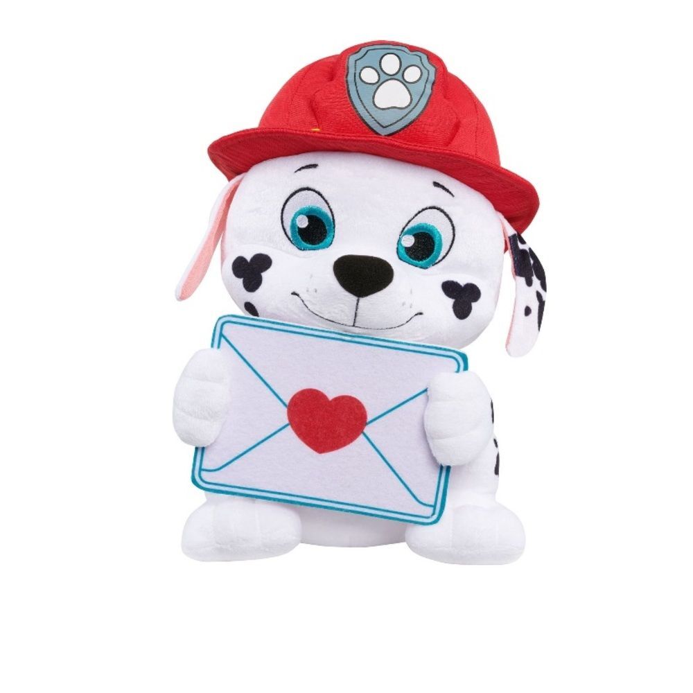 New Valentine’s Day Marshall Paw Patrol Plush Stuffed Animal 12”